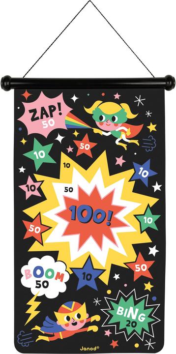 Actual product image Sophie la girafe Dart Game Magnetic Superhero