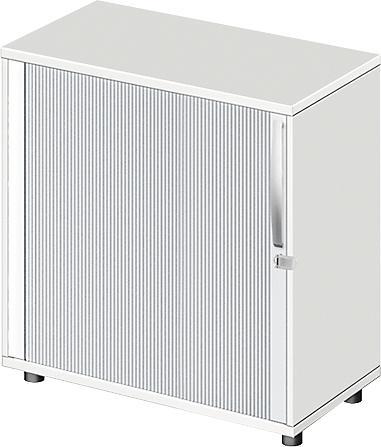 Produktbild Schäfer Shop Select Querrollladenschrank LOGIN, 2 Ordnerhöhen, abschliessbar, Breite 800 mm