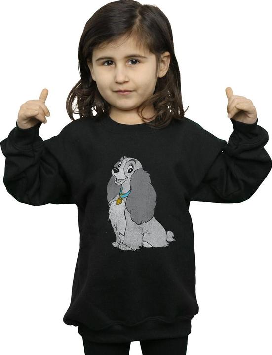 Produktbild Disney Lady And The Tramp Classic Lady Sweatshirt Mädchen (152, 158)