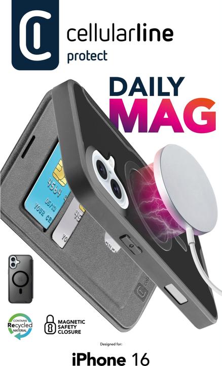 Actual product image Cellularline Daily MAG (Apple iPhone 16)