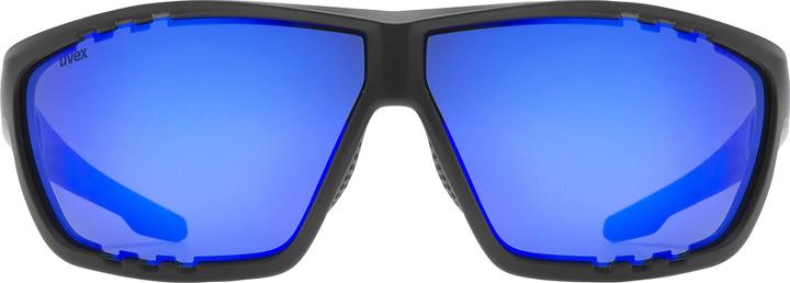 Actual product image Uvex Sports sportstyle 706 (Matt black, Mirror Blue)