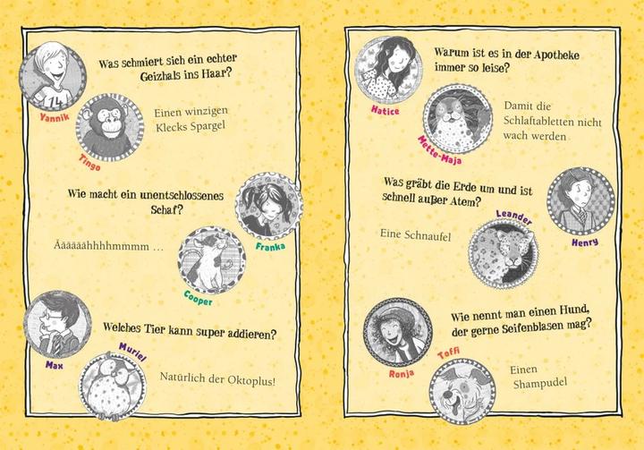 Actual product image Die Schule der magischen Tiere: Witze! – Über 333 magische Tier- und Schülerwitze (German, Margit Auer, Nina Dulleck, 2019)