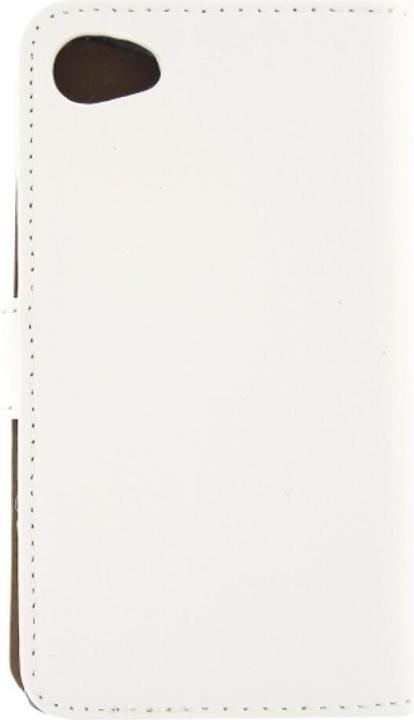 Produktbild OEM Slim Leder Book Case Sony Xperia Z5 Compact - weiss (Sony Xperia Z5 Compact)