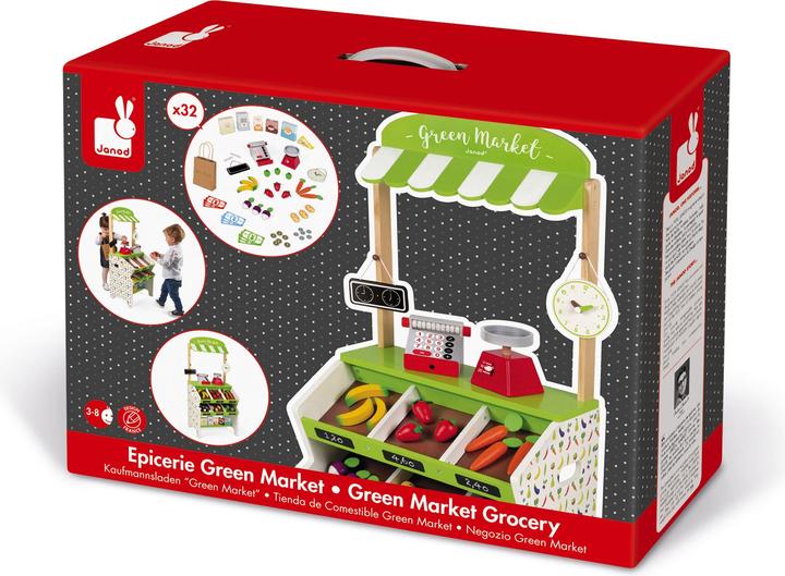 Produktbild Janod Kaufmannsladen "Green Market"