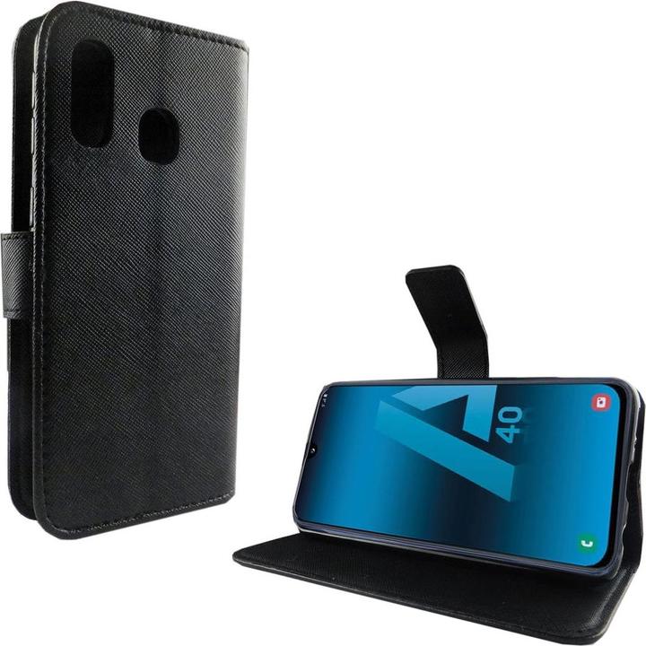 Actual product image König Design Case Mobile Protection for Samsung Galaxy A40 Case Cover Wallet Case Bumper (Samsung Galaxy A40)