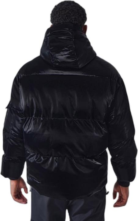 Produktbild Project X Paris Ultraleichte, glänzende Daunenjacke mit Kapuze (L)