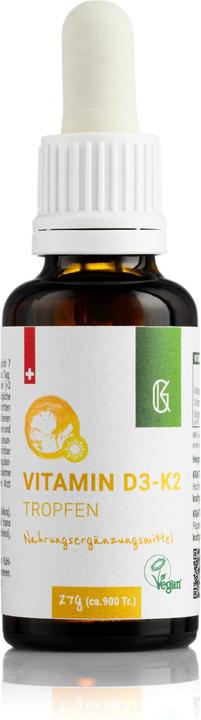 Produktbild Kraftgras Vitamin D3-K2 Tropfen (1 Stück, Tropfen, 27 g)