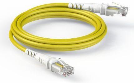 Produktbild PatchSee THEPATCHCORD Cat6A RJ45 Patch cable U/UTP yellow - 4.9m (U/UTP, CAT6a, 4.90 m)