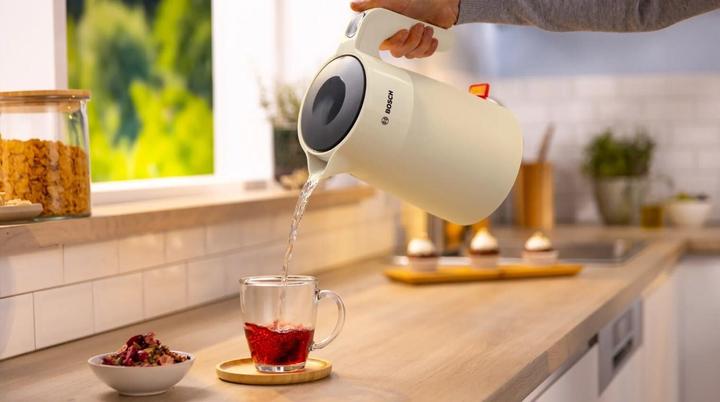 Produktbild Bosch Hausgeräte Czajnik 1,7l beżowy TWK2M167 (1.70 l, EU-Stecker)