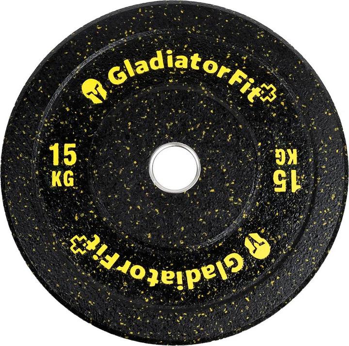 Produktbild Gladiatorfit HiTemp Gummischeibe (1 x 15 kg)