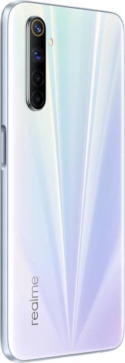 Immagine prodotto realme 6 (8GB) (128 GB, Cometa Bianca, 6.50", Doppia SIM + SD, 64 Mpx, 4G)