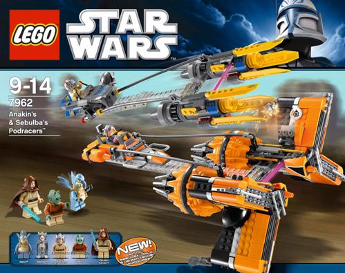 Produktbild LEGO Anakin's Sebulba's Podracers (7962, LEGO Star Wars)