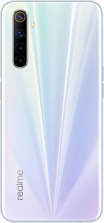 Immagine prodotto realme 6 (8GB) (128 GB, Cometa Bianca, 6.50", Doppia SIM + SD, 64 Mpx, 4G)