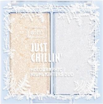 Image du produit Wibo Just Chillin Holographic Highlighters Duo Face Highlighter Palette 1 6g