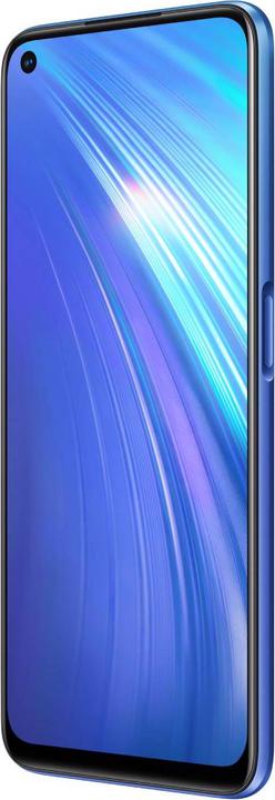 Immagine prodotto realme 6 (4GB) (64 GB, Blu cometa, 6.50", Doppia SIM + SD, 64 Mpx, 4G)