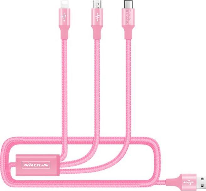 Immagine prodotto Nillkin Elegante scatola 3 in 1, custodia rigida, cavo di ricarica e stazione di ricarica Qi (Apple iPhone XS)