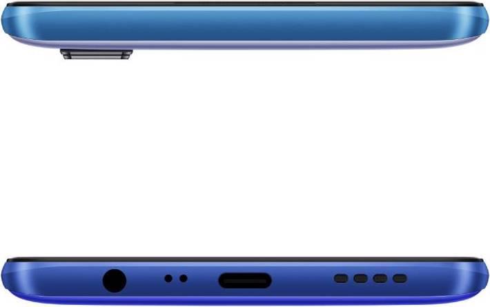 Immagine prodotto realme 6 (4GB) (64 GB, Blu cometa, 6.50", Doppia SIM + SD, 64 Mpx, 4G)