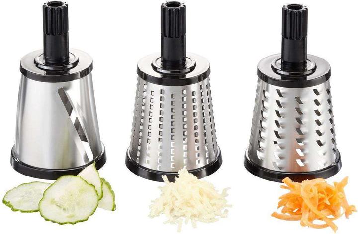 Actual product image GEFU Drum grater with meat grinder attachment