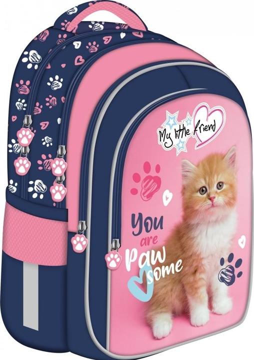 Immagine prodotto St. Majewski MAJEWSKI Zaino scuola BPL-58 Il mio piccolo amico Ginger Kitty