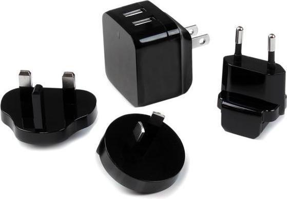 Produktbild StarTech 2 Port USB Ladegerät / Netzteil - 2-fach Ladestecker 17 Watt / 3.4 Amp - Dual Reiseladegerät 110... (17 W)