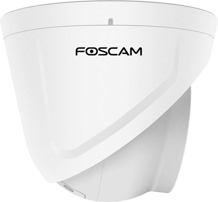 Actual product image Foscam T5EP Surveillance Camera White 5MP (3072x1728), PoE, Integrated Spotlight and Siren (3072 x 1728 pixels)