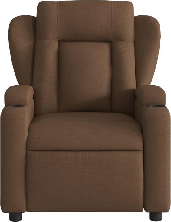 Image du produit VidaXL Fauteuil de massage Marron Tissu,Couleur : Marron,Matériau : Tissu (100