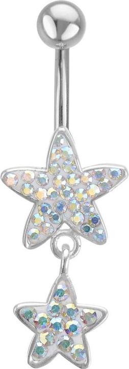 Immagine prodotto Bijouteria Piercing ventre (Acciaio chirurgico 316L, Vetro (di orologio))