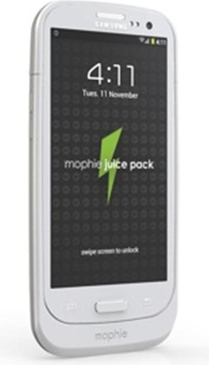 Immagine prodotto mophie JuicePack - Custodia con batteria integrata - Galaxy S3 - bianco (2300 mAh)