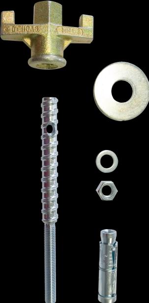 Image du produit Eibenstock Elektrowerkzeuge GmbH Kit de fixation murale Eibensto avec cheville, vis à serrage rapide et écrou (2.0 centimètres)