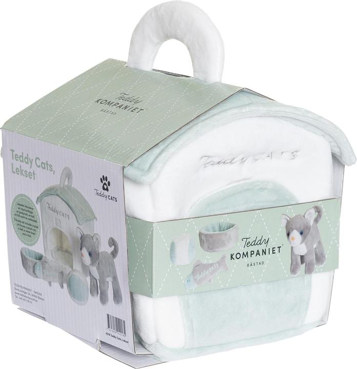Produktbild Teddykompaniet Teddy Spielset Katzenhaus
