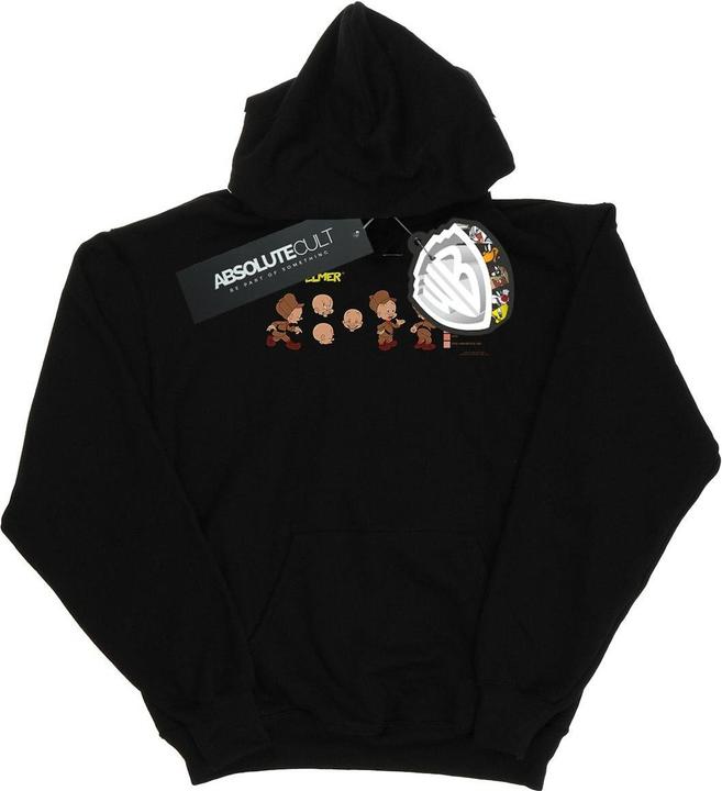 Immagine prodotto Looney Tunes Elmer Fudd Colour Code Felpa con Cappuccio Uomo (L)