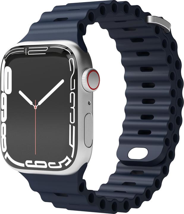 Immagine prodotto Vonmählen Custodia Ocean Band 2 Band One Navy 42/44/45/49 mm (42 mm, 44 mm, 45 mm, 49 mm, Acciaio inossidabile, Apple Watch Ultra, Apple Watch Series 1, Apple Watch Series 2, Apple Watch Series 3, Apple Watch Serie 4, Apple Watch Serie 5, Apple Watch Serie 6, Apple Watch Series 7, Apple Watch Series 8, Apple Watch Series 9, Apple Watch SE, Apple Watch Ultra 2)