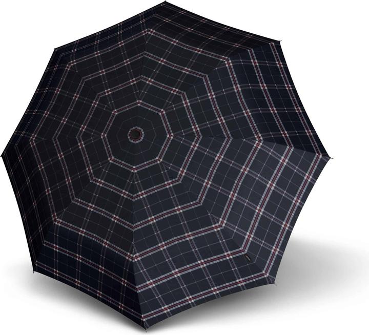 Knirps T.200 medium duomatic check navy