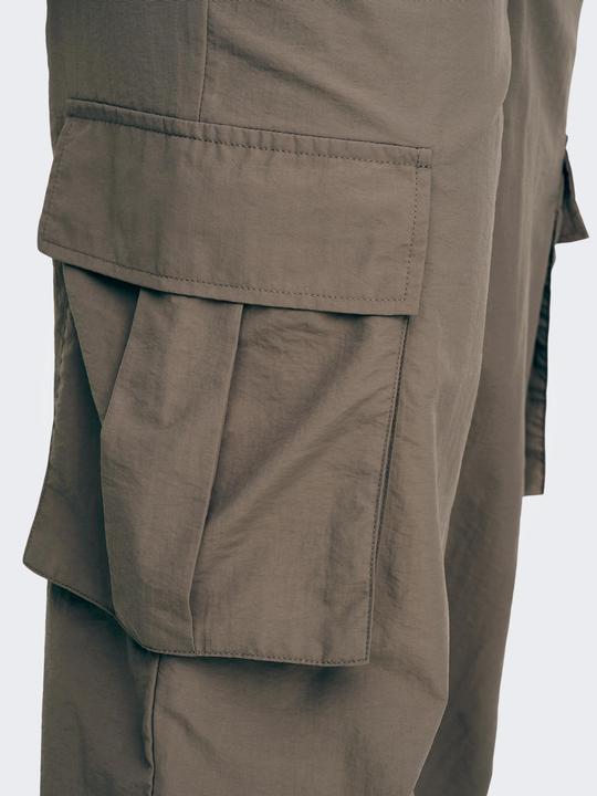 Produktbild JdY Weiter Beinschnitt Mittlere Taille Gummizug Hose Cargo-Hose (L)
