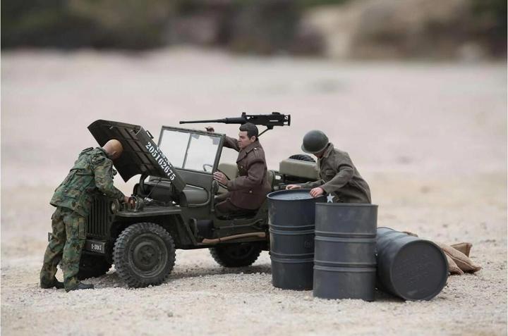 Image du produit RocHobby Modèle de toit MG Willys 1:6