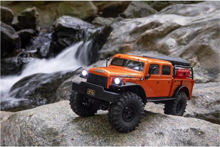 Actual product image Axial Scale Crawler SCX24 Dodge Power Wagon Orange, 1:24, RTR (RTR Ready-to-Run)