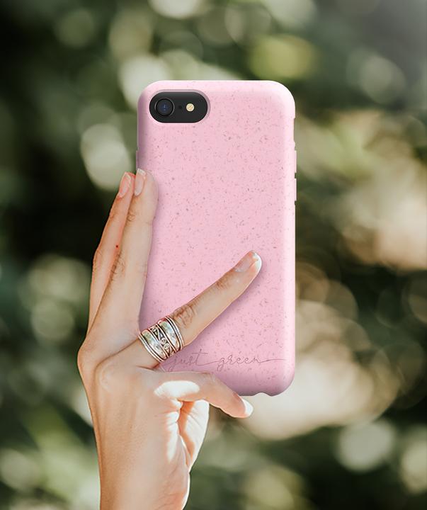 Immagine prodotto Just Green Caso Bio (Apple iPhone 6, Apple iPhone 7, Apple iPhone 8, Apple iPhone SE (seconda generazione), Apple iPhone SE (terza generazione))