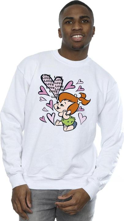 Produktbild The Flintstones Pebbles Love Love Love Sweatshirt (XL)