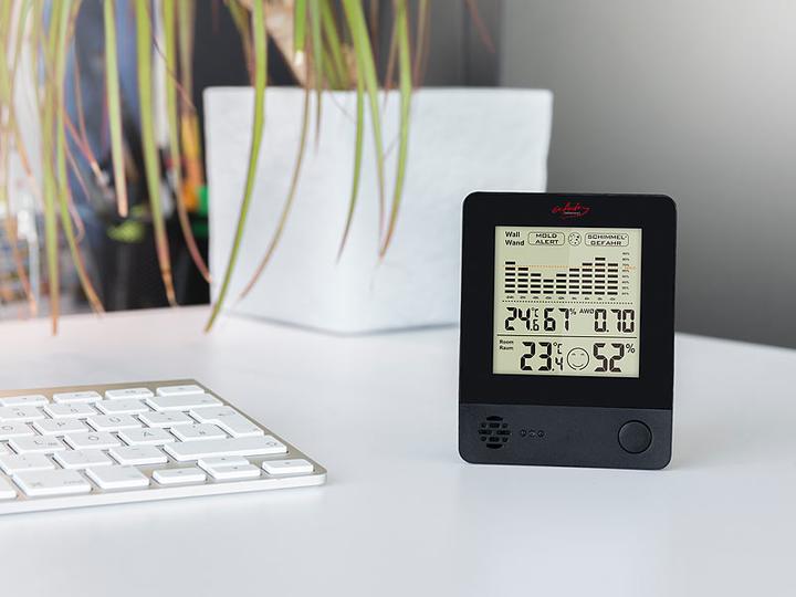 Actual product image Infactory 2in1 Thermometer & Hygrometer with Mold Alarm