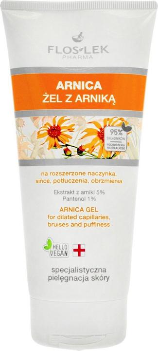 Actual product image Floslek Arnica gel for the treatment of dilated blood vessels, bruises and swelling 200 ml (200 ml, Face gel)