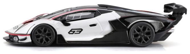 Produktbild Bburago 41167 Race - Lamborghini Essenza SCV12 #63 - 1:32 - bianco