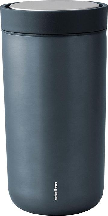 Produktbild Stelton To Go Click Becher 0,2 l Dark Blue/Metallic (0.20 l)