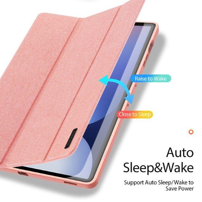 Produktbild Dux Ducis Domo Series Leder Bookcover Hülle (Galaxy Tab S9+, Galaxy Tab S10+, Galaxy Tab S9 FE+)