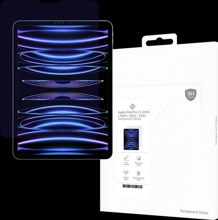 Produktbild Cazy Filter Schutzglass Kompatibel mit iPad Pro 11 2022 4th (Gen)/Pro 11 2021 (3rd Gen)/Pro 11 2020 (2nd (1 Stück, iPad Pro 11 2022 (4. Gen), iPad Pro 11 2021 (3. Gen), iPad Pro 11 2020 (2. Gen))