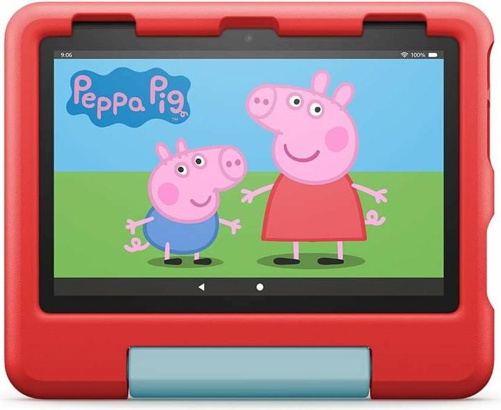 Amazon Fire HD 8 Kids Tablet (2022) WiFi 32GB with Sleeve red (WLAN only, 8", 32 GB, Red)