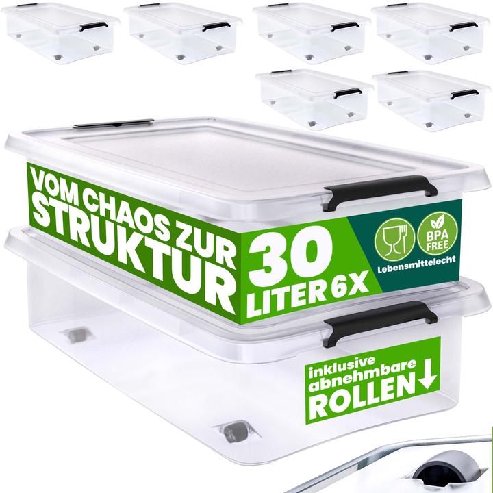 Actual product image Deuba Aufbewahrungsbox (60 x 40 x 17 cm, 30 l)