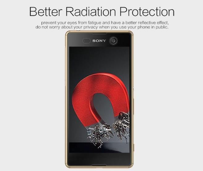 Actual product image Nillkin Matte Series (1 Piece, Sony Xperia M5 Dual, Sony Xperia M5)