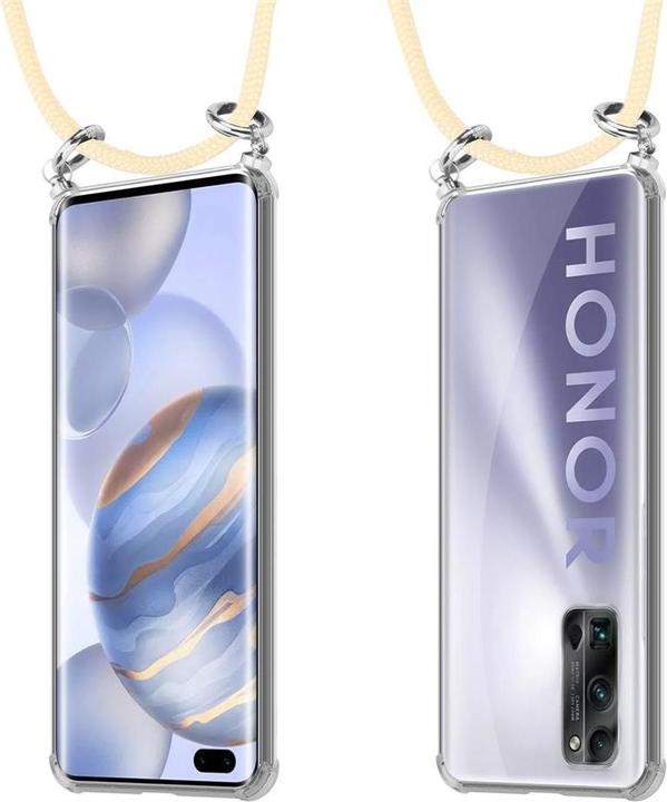 Produktbild Cadorabo TPU Handy Kette SILBER Cover