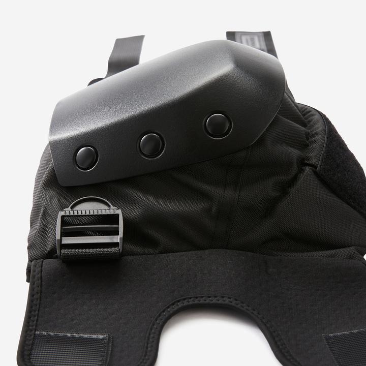 Image du produit Decathlon Adulte 3-Piece Skateboarding Protector Set Pad500 Black (S, Modèle unique)