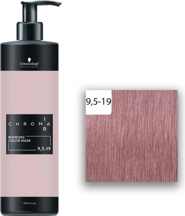 Immagine prodotto Schwarzkopf Professional Chroma ID Bonding Colour Mask 9.5-19 Platinum Blonde Cendré Violet (300 ml)